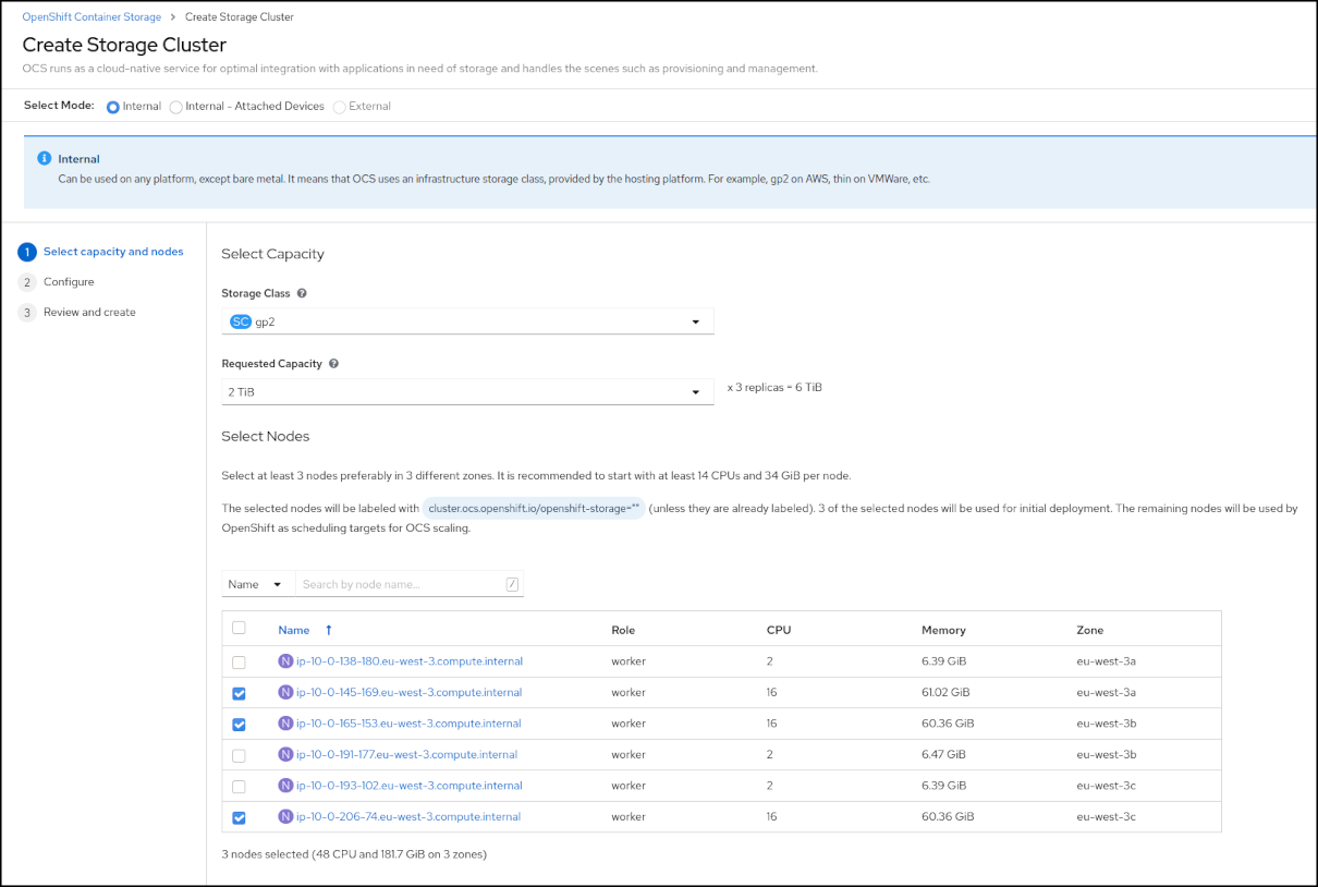 configureren van een storage cluster